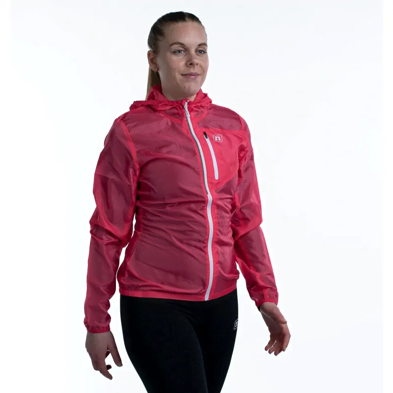 NONAME WINDSHELL Women's Running Jacket, Coral-3