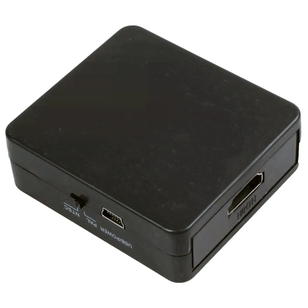 Адаптер HDMI(F) - 3xRCA(F) NoName A503BK-2