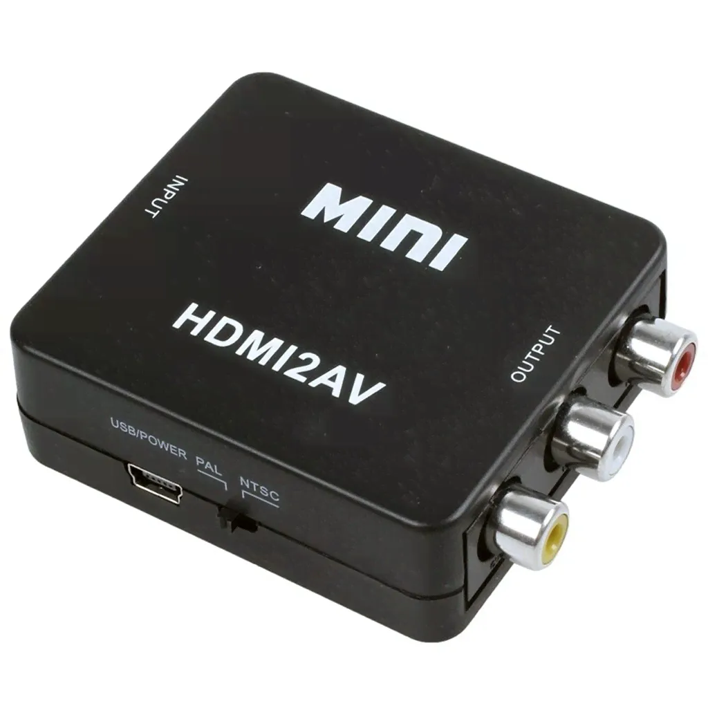 Адаптер HDMI(F) - 3xRCA(F) NoName A503BK-3
