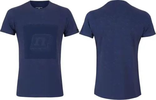 футболка NONAME LOGO T-SHIRT UX TINTED BLUE