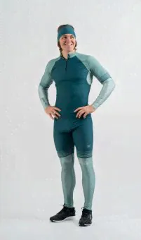 комбинезон NONAME UNSTOPPABLE RACING SUIT 24 UX GREEN-3